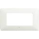 matix - placca 4 posti bianco - BTICINO AM4804BBN product photo Photo 02 2XS