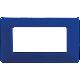 matix - placca 4 posti colors cobalto - BTICINO AM4804CBU product photo Photo 02 2XS