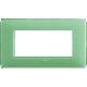 matix - placca 4 posti colors te verde - BTICINO AM4804CVC product photo Photo 02 2XS