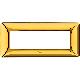 matix - placca 6 posti oro lucido - BTICINO AM4806GOR product photo Photo 02 2XS