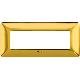 matix - placca 6 posti oro satinato - BTICINO AM4806GOS product photo Photo 02 2XS