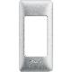 matix - placca per profilati 1 posto silver - BTICINO AM4811/1SL product photo Photo 02 2XS