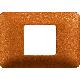 matix - placca 2 posti centrati rosso terra - BTICINO AM4819TRT - BTICINO AM4819TRT product photo Photo 02 2XS