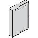 BTDIN-QUADRO PARETE LAMIERA 36DIN C/PORT.PIENA - BTICINO E109P/36D - BTICINO E109P/36D - BTICINO E109P/36D product photo Photo 01 2XS