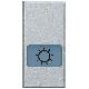 AXOLUTE - TASTO SERIGRAFIA 'LAMPADA' 1 MOD - BTICINO HC4921LA product photo Photo 01 2XS