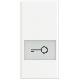 AXOLUTE - TASTO SERIGRAFATO 'CHIAVE' 1 MOD - BTICINO HD4921LF product photo Photo 02 2XS