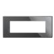 AXOLUTE AIR - PLACCA 6M ANTRACITE - BTICINO HW4806HS product photo Photo 01 2XS