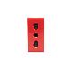 MATIXGO - PRESA ITA P17/11 ROSSO - BTICINO J4180R - BTICINO J4180R product photo Photo 03 2XS