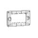 SUPPORTO A 3 MODULI PER FRUTTI DELLA SERIE MATIXGO - BTICINO J4703 product photo Photo 02 2XS