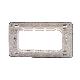 SUPPORTO 4 MODULI FISSAGGIO CON VITE SERIE MATIXGO - BTICINO J4704 product photo Photo 02 2XS