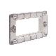 SUPPORTO 4 MODULI FISSAGGIO CON VITE SERIE MATIXGO - BTICINO J4704 product photo Photo 05 2XS