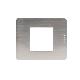 MatixGO - placca 2P steel - BTICINO JA4802ES product photo Photo 03 2XS