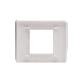 PLACCA 2P WHITE MATIXGO - BTICINO JA4802JW product photo Photo 02 2XS
