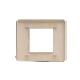 MATIXGO - PLACCA 2P IVORY - BTICINO JA4802TI - BTICINO JA4802TI product photo Photo 02 2XS