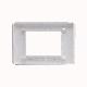 PLACCA 3 MODULI WHITE BIANCO SERIE MATIXGO - BTICINO JA4803JW product photo Photo 02 2XS