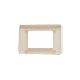 MatixGO - placca 3P ivory - BTICINO JA4803TI product photo Photo 02 2XS
