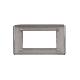 MatixGO - placca 4P steel - BTICINO JA4804ES product photo Photo 02 2XS