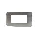 MatixGO - placca 4P steel - BTICINO JA4804ES product photo Photo 03 2XS