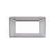PLACCA 4 MODULI GRIGIO SERIE MATIXGO GREY - BTICINO JA4804JG product photo Photo 02 2XS
