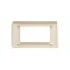 MatixGO - placca 4P ivory - BTICINO JA4804TI product photo Photo 02 2XS