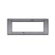 MATIXGO - PLACCA 7P ALUMINUM - BTICINO JA4807EA - BTICINO JA4807EA product photo Photo 02 2XS