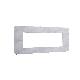 MATIXGO - PLACCA 7P CARRARA - BTICINO JA4807EM - BTICINO JA4807EM product photo Photo 05 2XS