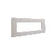 PLACCA 7P SAND MATIXGO - BTICINO JA4807TS product photo Photo 05 2XS
