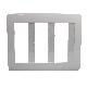 MATIXGO - PLACCA 6+6+6P WHITE - BTICINO JA4818JW - BTICINO JA4818JW product photo Photo 03 2XS