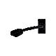 MatixGO - connettore HDMI preconn bianco - BTICINO JW4284P product photo Photo 02 2XS