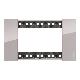 LIVING NOW PLACCA 4 POSTI AURA KA4804DM - BTICINO KA4804DM product photo Photo 01 2XS