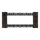 LIVING NOW PLACCA 6 POSTI NOCE KA4806LG - BTICINO KA4806LG product photo Photo 01 2XS