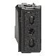 PRESA 2P+T 10/16A 250V BIPASSO NERA LIVING NOW - BTICINO KG4180 product photo Photo 02 2XS