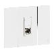 LIVING NOW PRESA DATI RJ45 TOOLLESS STP CAT6A BIANCO KW4279C6AS - BTICINO KW4279C6AS product photo Photo 02 2XS