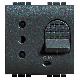 LIVING INT - PRESA SICURA MAGNETOTERMICA 2P+T 10A - BTICINO L4311/10 product photo Photo 02 2XS