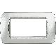 LIVING INT - PLACCA 4P TECH - BTICINO L4804TE product photo Photo 02 2XS
