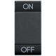 LIVING - COPRITASTO ON OFF 1 MOD - BTICINO L4911AGN product photo Photo 01 2XS