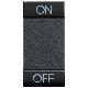 LIVING - COPRITASTO ON OFF 1 MOD - BTICINO L4911AGN product photo Photo 01 2XS