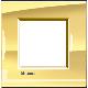 LL - PLACCA 2P ORO FREDDO - BTICINO LNA4802OA product photo Photo 02 2XS