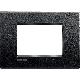 LIVINGLIGHT  - PLACCA 3P ANTRACITE LNA4803AR - BTICINO LNA4803AR product photo Photo 01 2XS