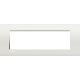 PLACCA LIVING LIGHT BIANCA LNA4807BI BTICINO QUADRA 7 POSTI - BTICINO LNA4807BI product photo Photo 02 2XS
