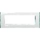 PLACCA LIVING LIGHT ACQUAMARINA LNA4807KA BTICINO QUADRA 7 POSTI - BTICINO LNA4807KA product photo Photo 02 2XS