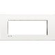 LIVING LIGHT PLACCA 7P BIANCO PURO AIR LNC4807BN - BTICINO LNC4807BN product photo Photo 02 2XS