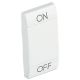 LIGHT - COPRITASTO ON OFF 1 MOD - BTICINO N4911AGN product photo Photo 01 2XS