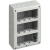 CUSTODIA IP40 12 POSTI VERTICALE BASE + COPERCHIO IDROBOX MATIX - BTICINO 25412V product photo Photo 01 2XS