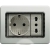 CONTENITORE 3 POSTI IP55 MATIX PARETE TOPPA - BTICINO 25503 product photo Photo 01 2XS