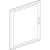 PORTA IN VETRO PER QUADRI DA PARETE LDX400, LDX800 850X1,2M - BTICINO 93860V product photo Photo 01 2XS