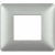 matix - placca 2 posti silver - BTICINO AM4802MSL product photo Photo 01 2XS