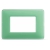 matix - placca 3 posti colors te verde - BTICINO AM4803CVC product photo Photo 01 2XS