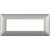 matix - placca 6 posti silver - BTICINO AM4806MSL product photo Photo 01 2XS