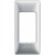 matix - placca per profilati 1 posto silver - BTICINO AM4811/1SL product photo Photo 01 2XS